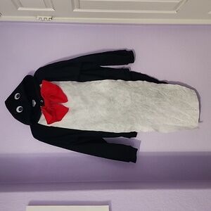 Hand Crafted Halloween Penguin Sweatshirt Costume Size Small